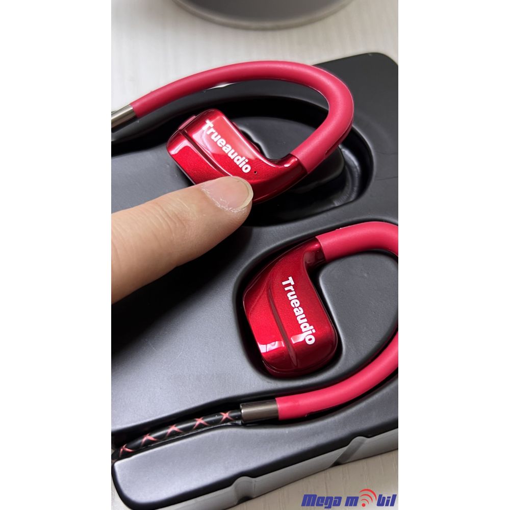 Slusalki Bluetooth Trueaudio 5B05 red.